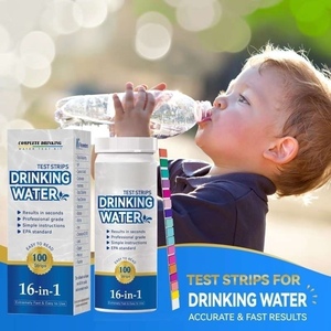 Meistverkauftes 16-in-1 Trinkwasser-Qualitäts-Testkit Wasser-Teststreifen für pH-Wert, Härte, Chlor, Blei, Eisen, Kupfer, Nitrat OEM - Product Image 4