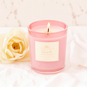 En Existencia, Recipientes de Vidrio Iridiscentes de Lujo Reutilizables y Personalizados de 8oz y 10oz, Frascos de Vidrio Coloridos Vacíos con Tapa y Caja de Regalo - Product Image 1