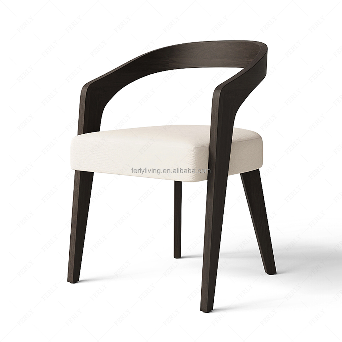 french country bar chair blue and white wood and brushed gold