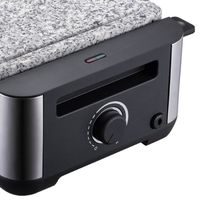 Neuer Grill Grill Raclette Party Maschine Temperatur regelung Elektrischer Grill für 4 Personen