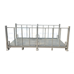 Xách tay sơn tĩnh điện xếp chồng vải cuộn lồng Kệ xếp chồng Pallet cho dệt CuộN - Product Image 3