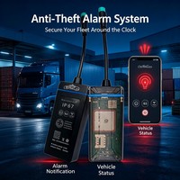 Traceur GPS étanche à la poussière IP67, 4G+2G avec fonction de secours, coupure de carburant à distance, approvisionnement direct usine pour la gestion de flotte
