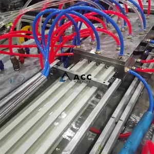 2024 Nieuwe Ontwerp 169Mm Pvc Plastic Huis Wanddecoratie Board Profiel Extrusie Machine Productielijn