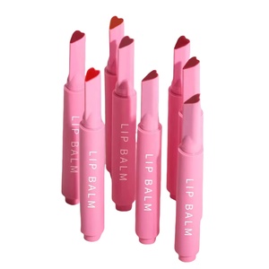 Gloss à lèvres hydratant et teinté, marque privée, biologique, longue tenue, non-collant, avec protection solaire, végétalien, format voyage, rouge, CE - Product Image 1