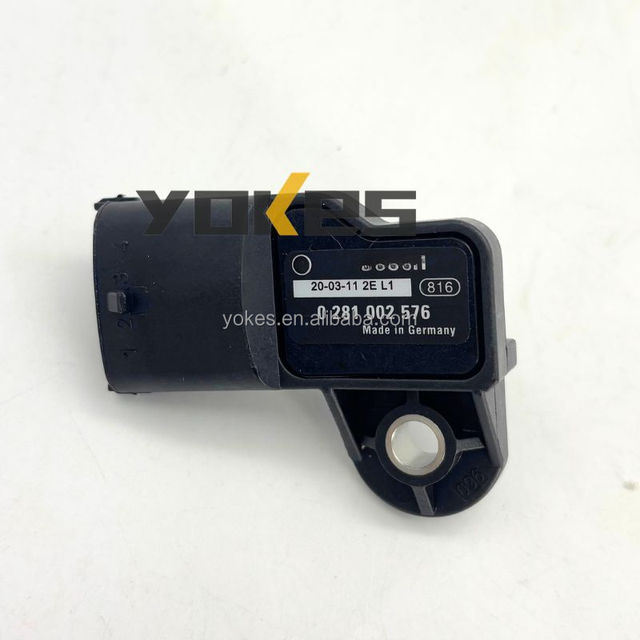 Intake Air Pressure Sensor Engineering Machinery Parts 0281002576