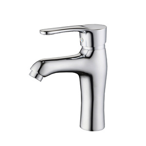 Copper Basin Faucet Single Handle Deck Mounted Ceramic Valve Core <b>Sink</b> Faucet - Product Image 4
