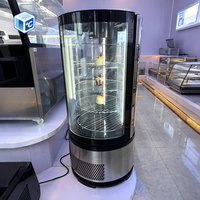Vitrine Réfrigérée Commerciale Haut de Gamme pour Gâteaux avec Dégivrage Automatique