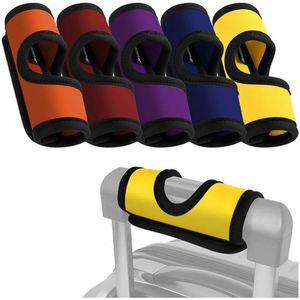 Protège-poignée de sac à main en néoprène avec design ajouré, identificateurs de bagages, enveloppes de protection pour poignées de valises et sacs - Product Image 2