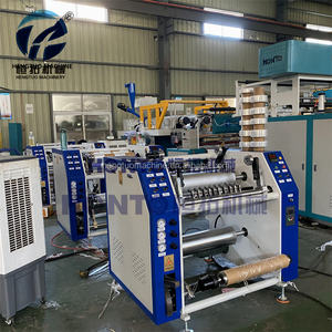 آلة HT-500 HONTO عالية الجودة ومتعددة الوظائف لإعادة لف وتقطيع فيلم التمدد البلاستيكي الأوتوماتيكي بسرعة 400 متر/دقيقة - Product Image 6