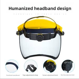 แผ่นป้องกันหน้าโลหะสีเหลืองป้องกันการกระเด็นและป้องกันการกระแทกสำหรับเครื่อง<span class=keywords><strong>ตัด</strong></span><span class=keywords><strong>หญ้า</strong></span><span class=keywords><strong>ตัด</strong></span><span class=keywords><strong>หญ้า</strong></span> - Product Image 6