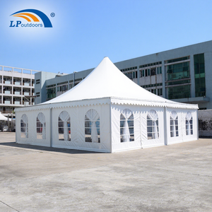 Marco de aluminio Marquee Carpa de boda de lujo Pagoda Marquee Carpa para <span class=keywords><strong>alquiler</strong></span> Evento al aire libre 10x10 - Product Image 1