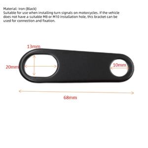 Support de clignotant modifié pour moto, clignotant, indicateur lumineux, support de fixation en fer - Product Image 2