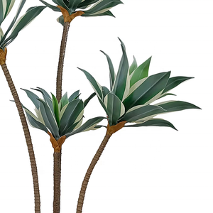 Oh Arts, venta al por mayor, plantas de 127cm de altura, árbol bonsái Artificial, Planta <span class=keywords><strong>grande</strong></span> de <span class=keywords><strong>Agave</strong></span> de imitación, <span class=keywords><strong>Agave</strong></span> Artificial de tacto Real para decoración del hogar - Product Image 5