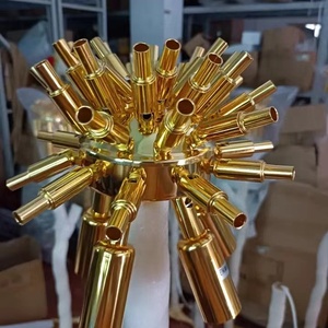 Lampes sur pied modernes en forme de palmier à plumes Funkyled, branches en cuivre de haute qualité, art romantique, lampes LED pour salon - Product Image 6