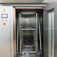 Four de boulangerie à gaz rotatif Commercial 32 plateaux pour la fabrication de la machine à pain