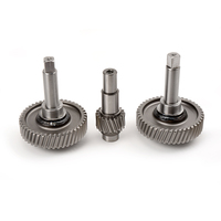 Pièces de groupe d'engrenages réducteurs pour machine à crème glacée CNC avec processus de fraisage en aluminium, acier et matériaux inoxydables