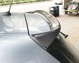 Pour <span class=keywords><strong>BMW</strong></span> <span class=keywords><strong>série</strong></span> <span class=keywords><strong>1</strong></span> <span class=keywords><strong>E87</strong></span> hayon 2004-2012 aileron de toit arrière en Fiber de carbone pont unique - Product Image 5