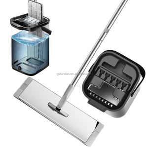 Tête rotative magique en coton, 1 pièce, facile à utiliser, seau, tiges pour onduler la poussière, pour maison, intelligente, 360, sèche et humide, têtes rotatives - Product Image 4