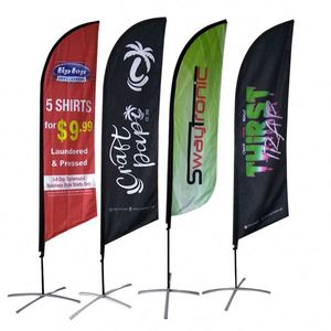 Bandera de Playa Promocional Personalizada, Banderas de Pesca y Vela con Logotipo Personalizado, Bandera de Pluma con Impresión de Logotipo - Product Image 1