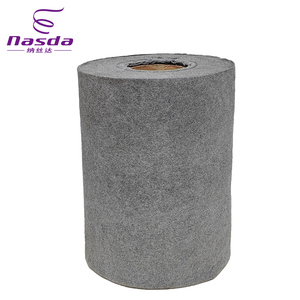 Rouleau de tissu filtrant à charbon actif composite non tissé à 3 couches sans colle Caractéristique respirante pour la désodorisation des sacs à bagages - Product Image 4