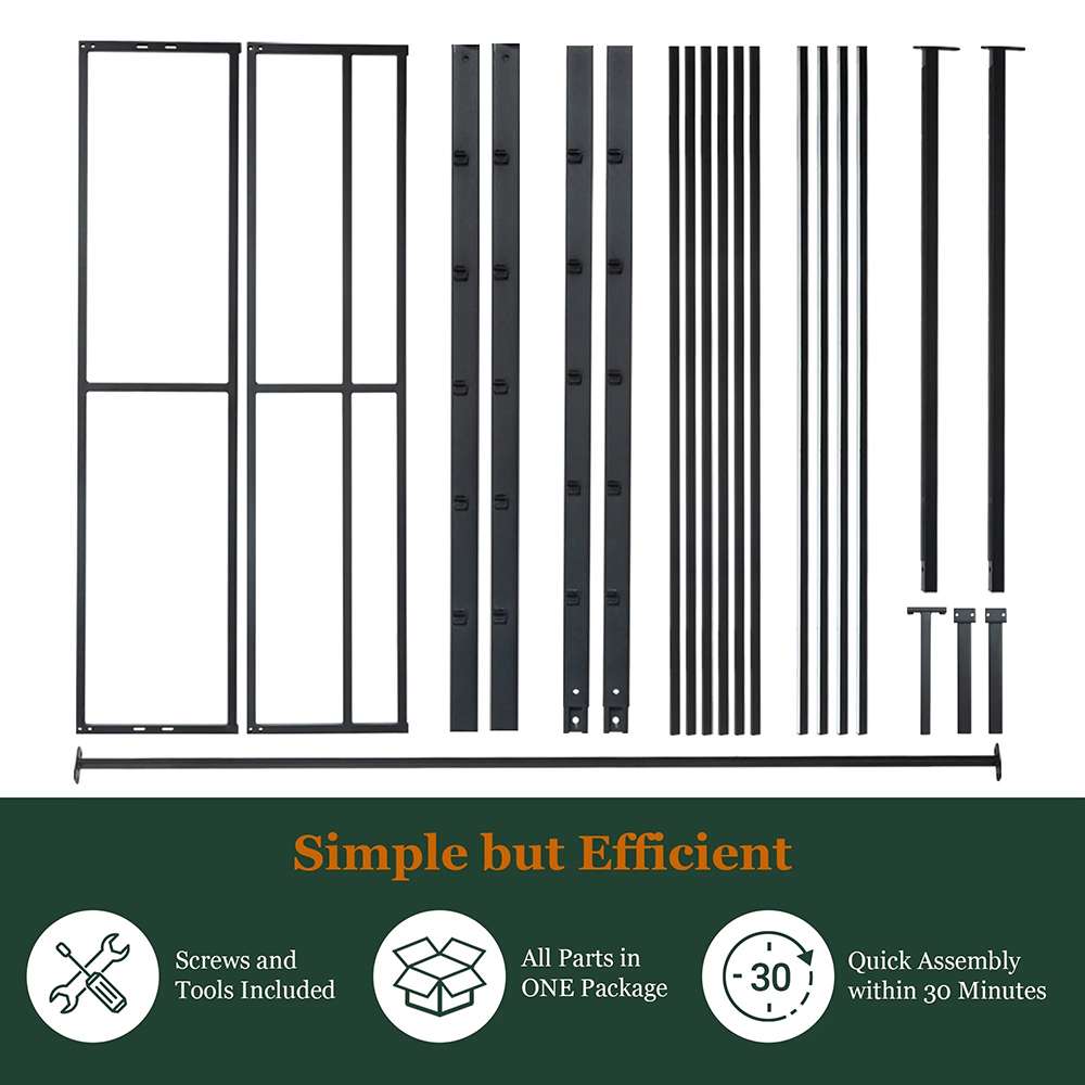 metal bed frame 180 x 200