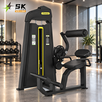 Machine d'extension dorsale assise SK Commercial Gym pour l'entraînement du bas du dos – Équipement de musculation en gros pour les acheteurs de projets de salles de sport