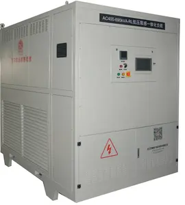Banco de carga de hasta 1000kW, banco de datos de carga ficticia para juego de generador de pruebas, CC de CA, resistente