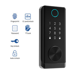 <span class=keywords><strong>Wifi</strong></span> Hoge beveiliging Aluminiumlegering Thuis Hotel Toetsenbord Toegang Intelligente biometrische vingerafdruk Tuya TTlock Slimme elektrische <span class=keywords><strong>code</strong></span> - Product Image 4