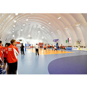 Cancha de Baloncesto con Techo de Domo Inflable, Entretenimiento y Fitness en la Azotea, Estructuras Inflables Personalizadas para Centros Deportivos - Product Image 6