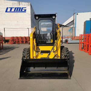 2024 LTMG Engin de terrassement CE Epa Engine Diesel <span class=keywords><strong>Mini</strong></span> 500kg 700kg 950kg Chargeuse compacte sur roues avec <span class=keywords><strong>scie</strong></span> à roues - Product Image 4