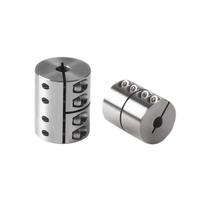 Acoplamiento de Eje Rígido de 10mm, 12mm, 13mm, 14mm, 15mm, 16mm, 17mm, 18mm, 19mm, 20mm, Conector de Transmisión de una Pieza, Bloque de Acoplamiento de Aluminio
