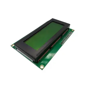 Blacklight Factory LCD Character 20x4 2004A 5V Yellow-green Screen Blacklight LCD Monitor Module LCD2004