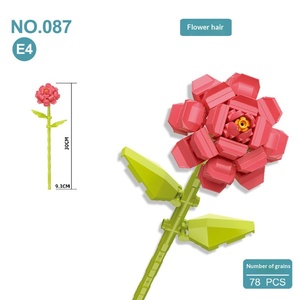 Bloques <span class=keywords><strong>de</strong></span> Construcción <span class=keywords><strong>de</strong></span> Plástico para Armar un Ramo <span class=keywords><strong>de</strong></span> Flores, Decoración, Regalo para el Día <span class=keywords><strong>de</strong></span> San Valentín, Día del Maestro, Juego <span class=keywords><strong>de</strong></span> <span class=keywords><strong>Juguetes</strong></span> <span class=keywords><strong>de</strong></span> Bricolaje MOC <span class=keywords><strong>de</strong></span> 40 Piezas, Unisex - Product Image 6