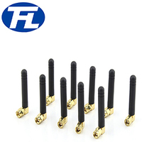 Antenne WIFI SMA-m, connecteur à angle droit 90 degrés, antenne à poussoir