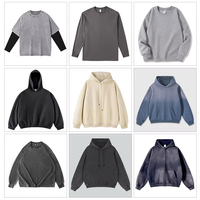 Vente en gros OEM Personnalisé Écologique 500g Sweat à capuche en polaire épais pour homme, avec doublure, logo sérigraphié et broderie