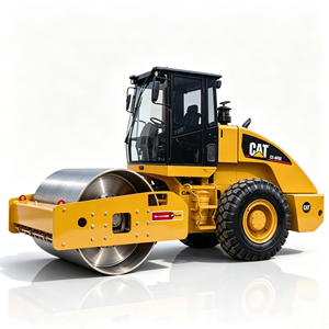 <b>Used</b> Caterpillar CS-683E Single Drum Vibratory <b>Road</b> <b>Roller</b> Cat CS683E Compactor for <b>Road</b> Construction - Product Image 1