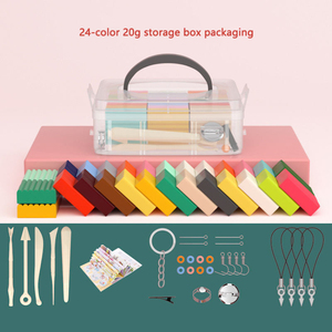 Offre Spéciale : Kit de Pâte à Modeler en Argile Polymère 50 Couleurs, Argile à Cuire au Four DIY avec Outils de Sculpture, Accessoires et Boîte de Rangement Portable - Product Image 5