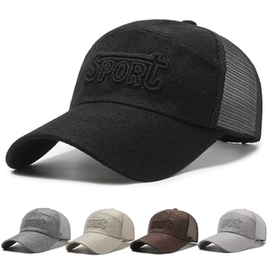 Casquette de baseball classique personnalisée en maille respirante pour la vente en gros, casquette de camionneur en mousse à 5 panneaux avec logo brodé 3D personnalisé - Product Image 5