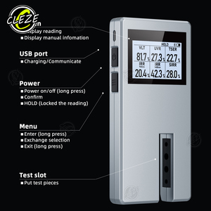 CLEZE, Herramientas para vehículos, película Solar automática, medidor de transmisión Uv, película de ventana de coche, probador de tinte de ventana de transmitancia - Product Image 5