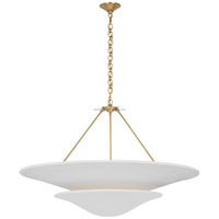 Lustre personnalisé en plâtre bronze doré en métal pour villa chambre d'hôtel décoration intérieure de chambre restaurant lustre Mollino