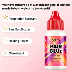 Colle capillaire liquide à forte tenue, imperméable, naturelle, à base de plantes, en PU, format voyage, pour extensions de cheveux, marque privée, outil d'extension de dentelle - Vente chaude - Product Image 5