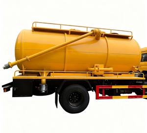 Camion d'aspiration des eaux usées Euro 3, 13 000 litres, 13 tonnes, 4x4 - Longue portée pour les arrêts sur les autoroutes périurbaines - Product Image 2