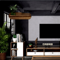 Panneau mural décoratif en PVC imitation marbre blanc, revêtement intérieur