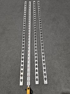 Binari in Metallo per Ostacoli Equestri Lunghezza 1,5 m Materiale in Ferro Zincato - Product Image 6