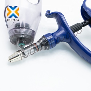 Inyector Automático Ajustable Continuo para <span class=keywords><strong>Vacunas</strong></span> de Aves de Corral, Cerdo, con Inserto de Botella, Pistola de Jeringa Veterinaria para Animales, 1ml, 2ml, 5ml - Product Image 2
