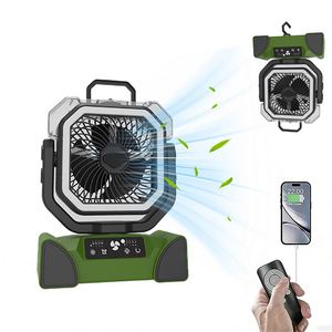3 in 1 Camping Cooling <b>Mist</b> <b>Humidifier</b> Led Light Rechargeable Portable Tent Fan for Outdoor Travel Emergency - Product Image 1