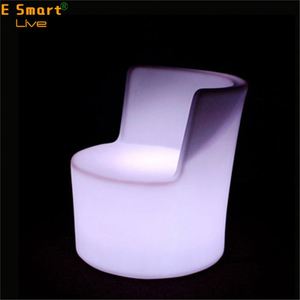Led brillante Silla de batería led sofá LED sillas y mesas para bares, cambio de color al aire libre led muebles sofá silla - Product Image 1