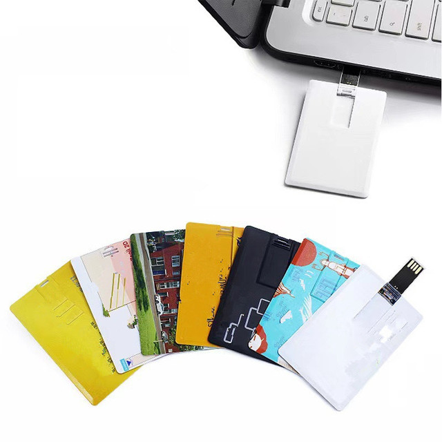 High Speed Card USB Flash Drive 2.0 Portable Memory U Disk for Business Travel
