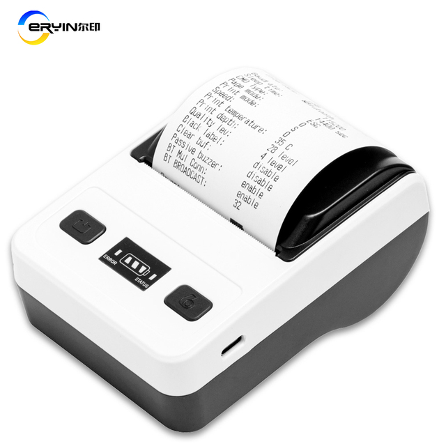 Cheaper Mini Portable 58mm Bluetooth Thermal Receipt Printer Bluetooth Android Pos Terminal With Thermal Printer