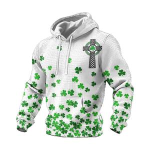 Sudadera con Capucha para Hombre, 100% Poliéster, Impresión por Sublimación, Transpirable, Diseño con Bolsillos, Manga Regular, Tejido de Punto - Product Image 4